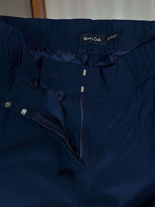 Massimo Dutti roz. 36 damskie eleganckie spodnie z wiskozy