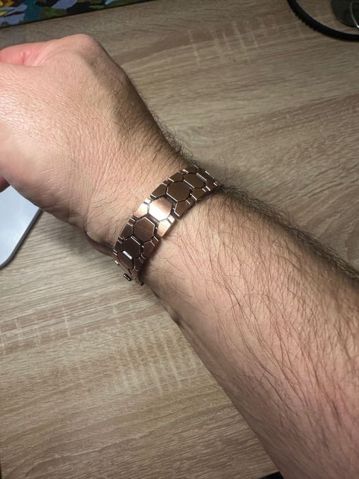 Лікувальний мідний браслета. Магнітний