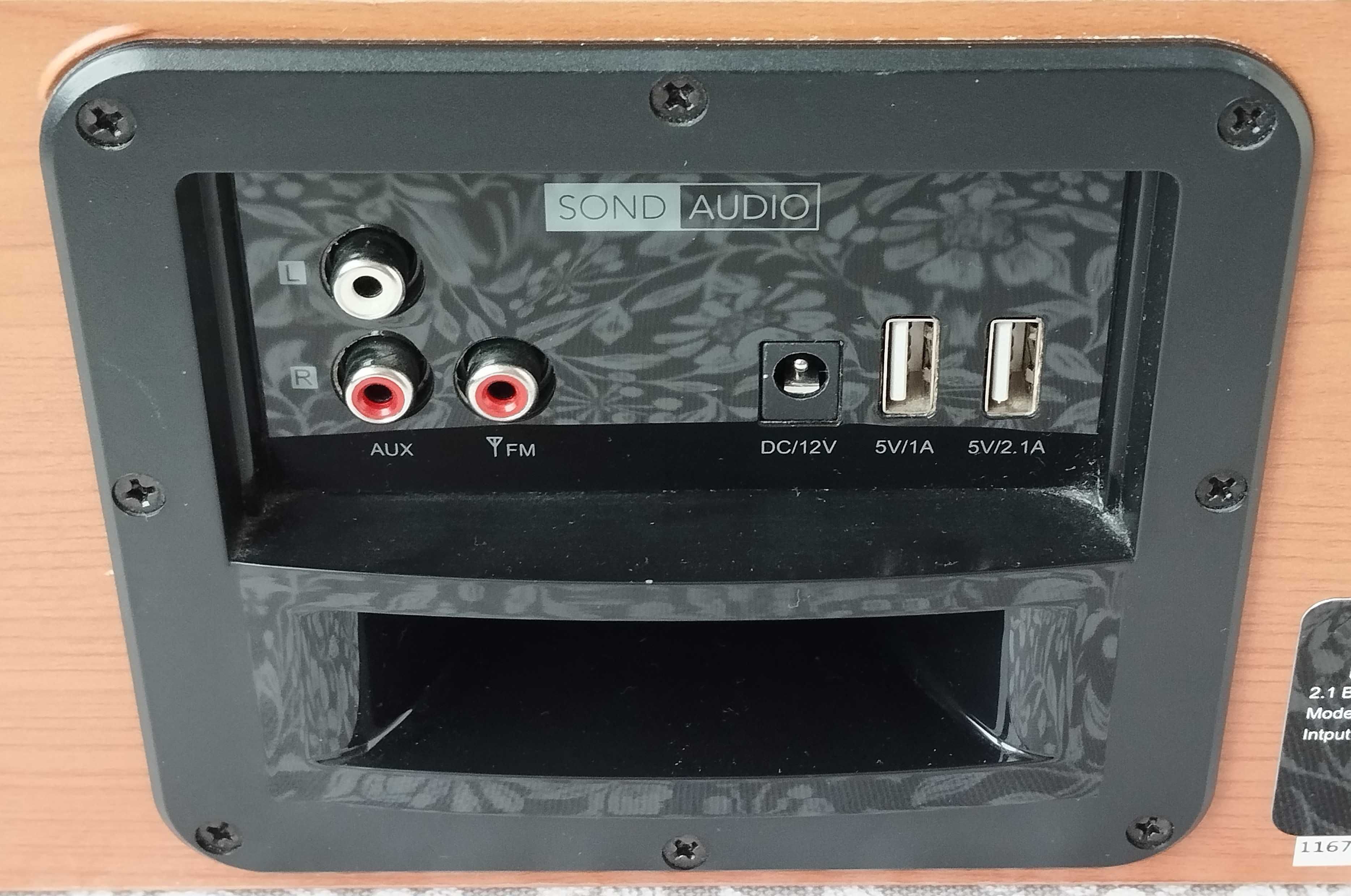 Дерев'яна колонка Sond Audio Bluetooth  BC310EBY