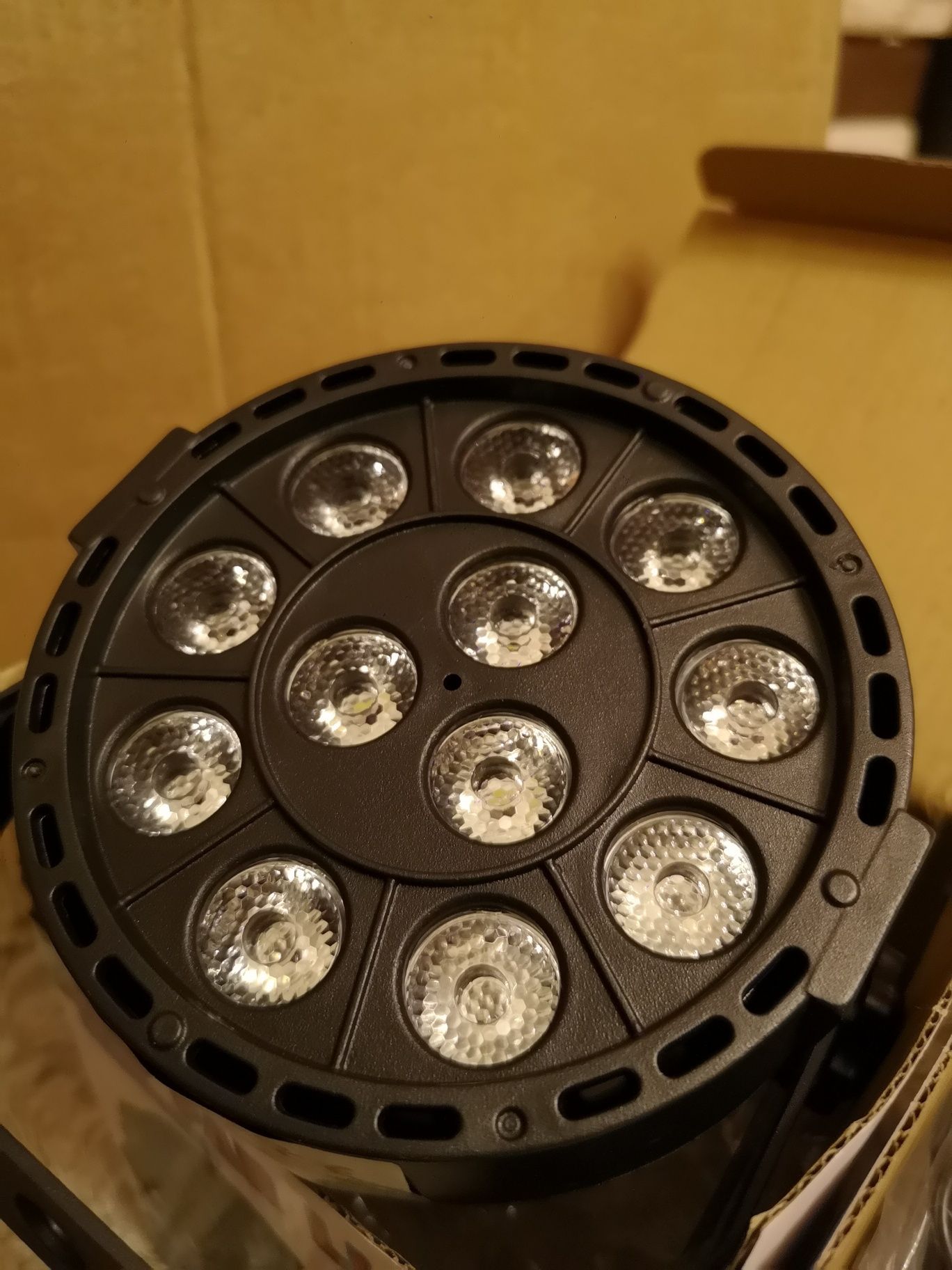Par LED 12x3w rgbw DMX 36w lampa reflektor dla  DJ zespołu