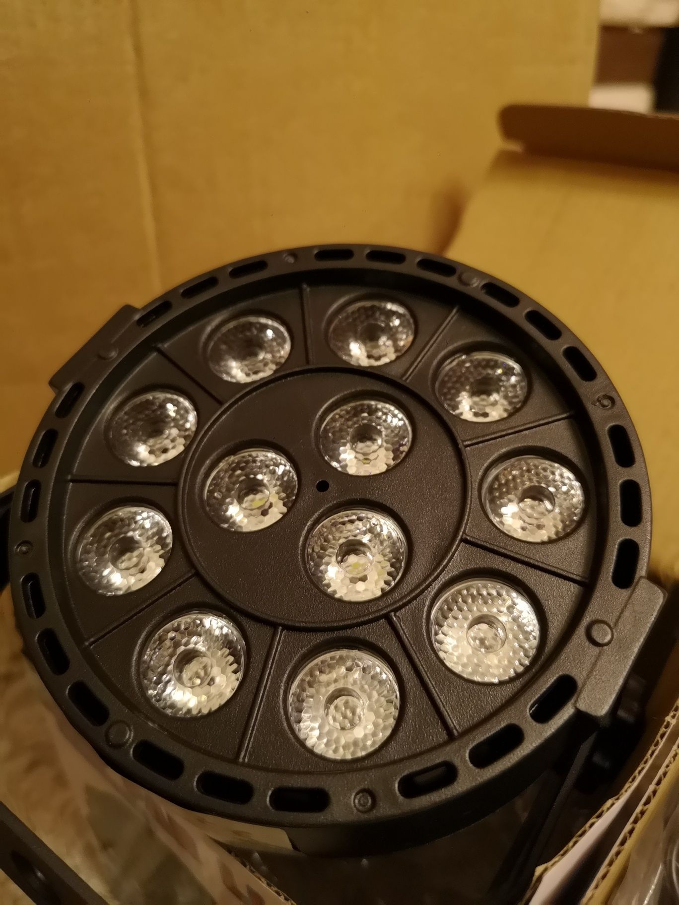 Par LED 12x3w rgbw DMX 36w lampa reflektor dla  DJ zespołu