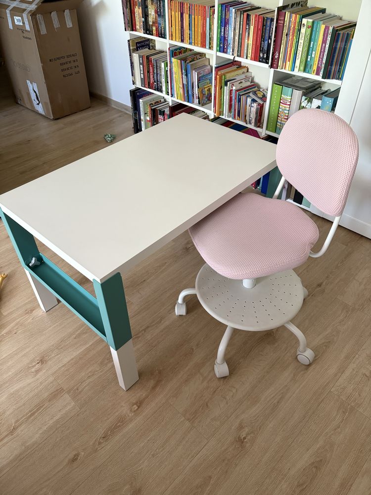 Biurko + krzesło Ikea