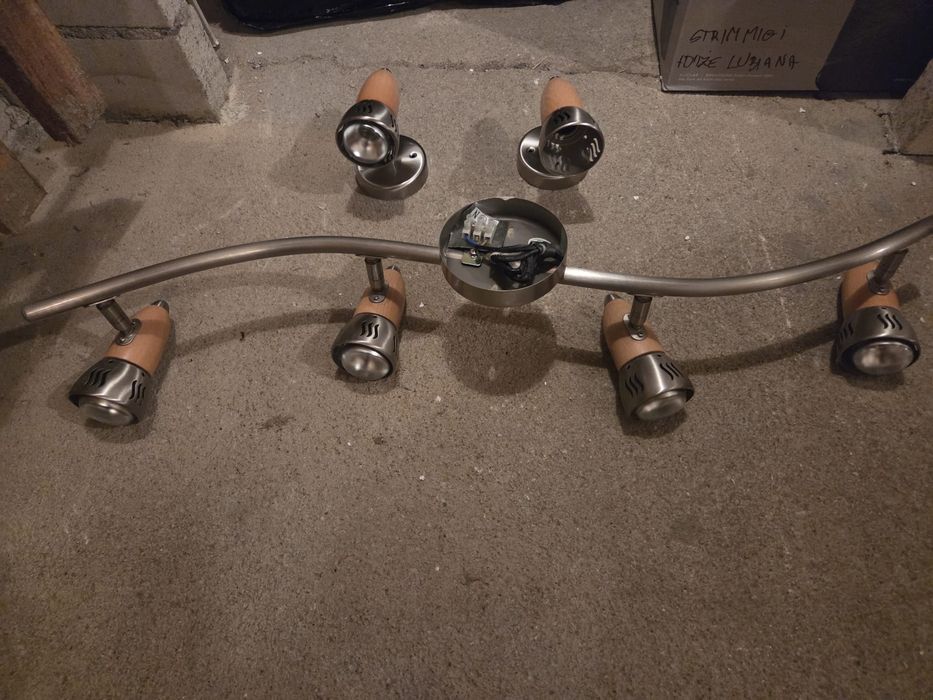 Zestaw lampa sufitowa + 2 kinkiety