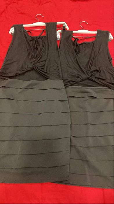 Vestido com Costas Livres e Flores