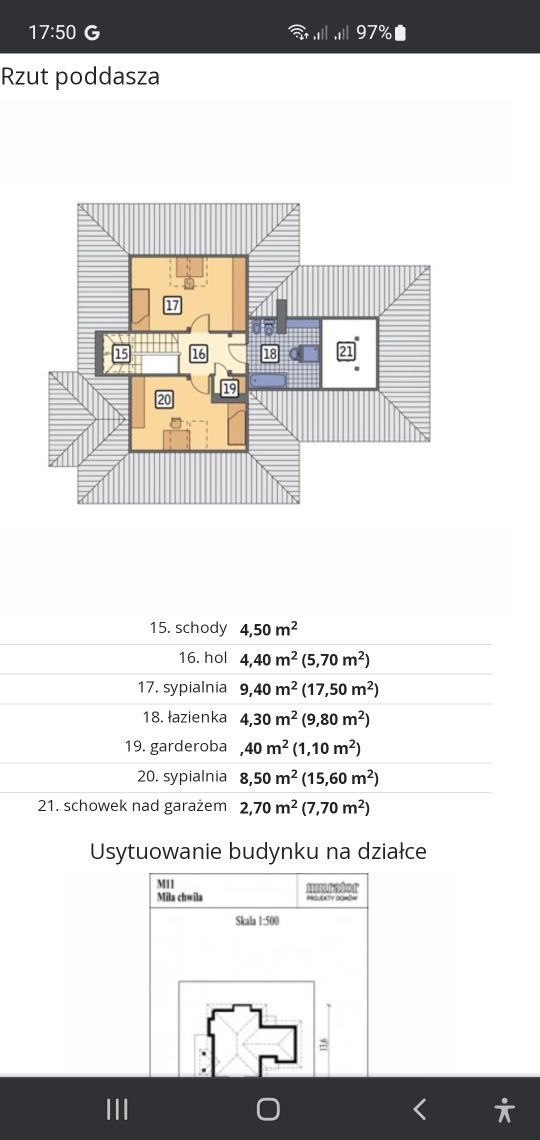 Zamiana -Projekt domu Murator M 11 Mila chwila Nowy KPL.