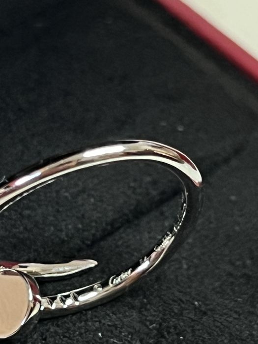 Каблучка цвях Cartier juste in clou au750