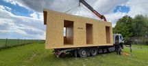 domek na zgłoszenie 45m2 parterowy MOBILNY panele SIP całoroczny