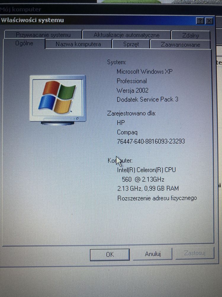 Komputer hp compaq