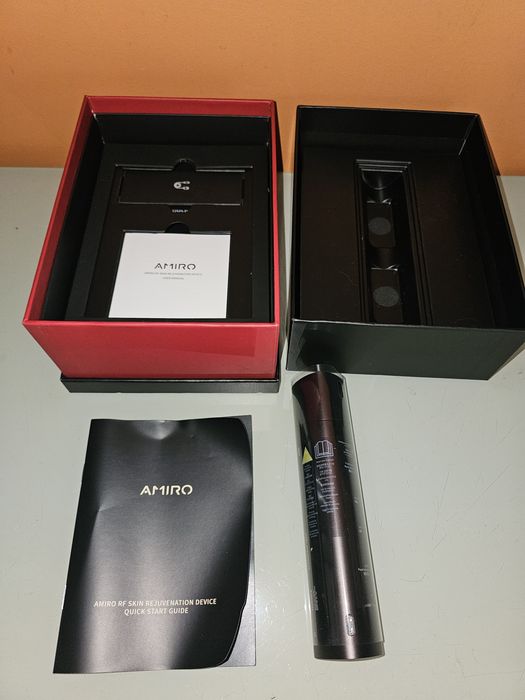 Dispositivo facial avançado AMIRO R1 Pro, cuidados faciais fáceis em c
