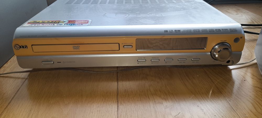 Leitor dvd com colunas marca LG