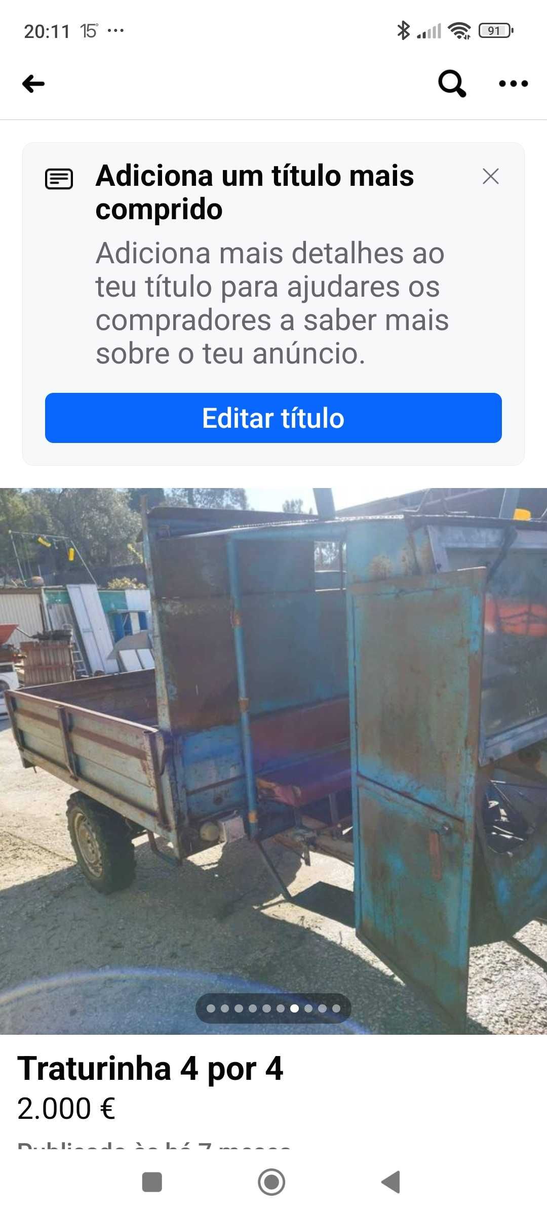 Traturinha 4 x 4