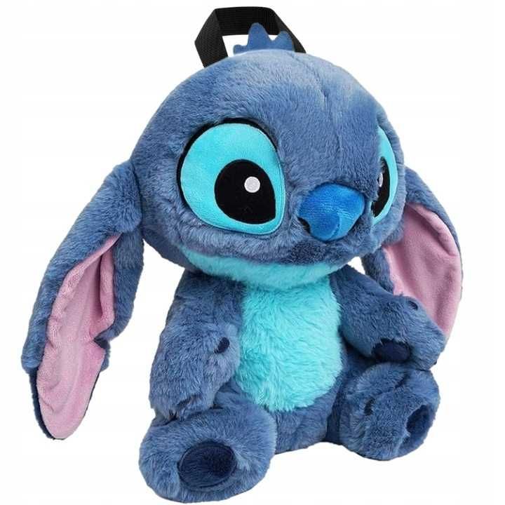 Plecak Maskotka  STICH Niebieski  PLUSZAK 2W1 LILO I STICH