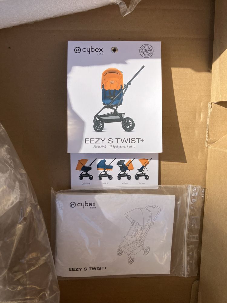 Cybex eezy s twist+ wózek dla dzieci spacerowy/spacerówka
