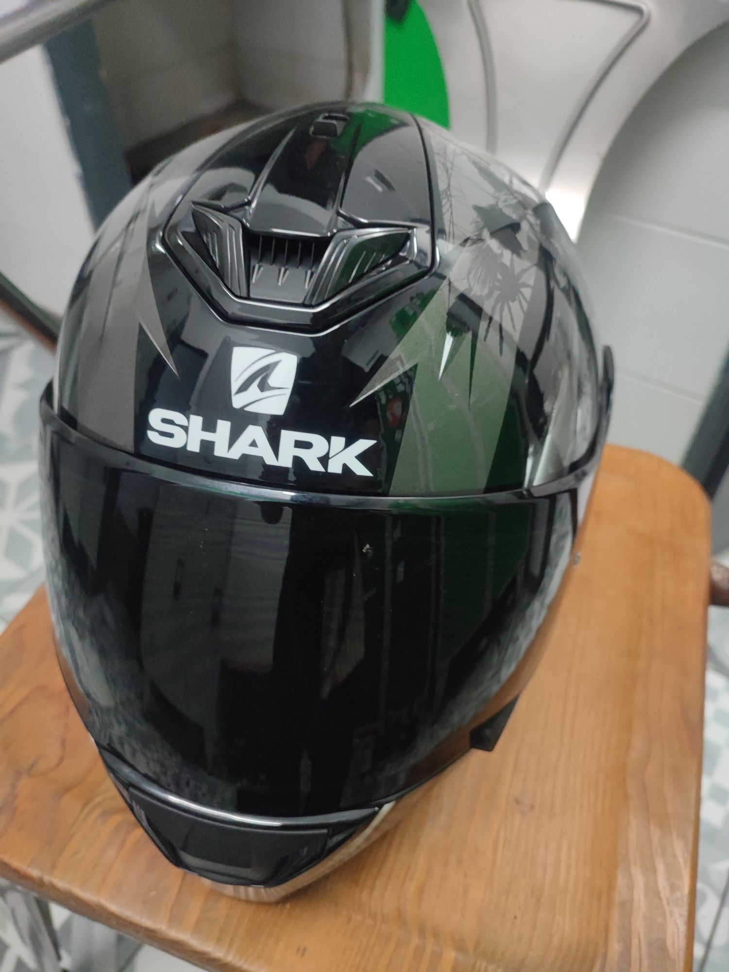 Capacete shark tamanho M