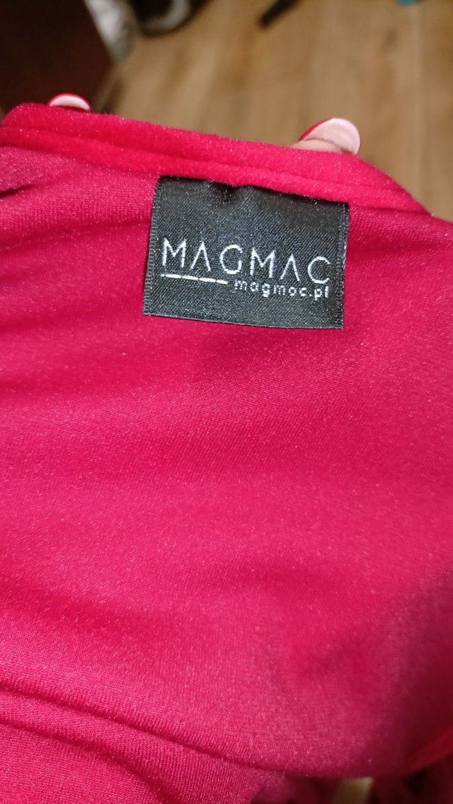 Sukienka czerwona Magmac