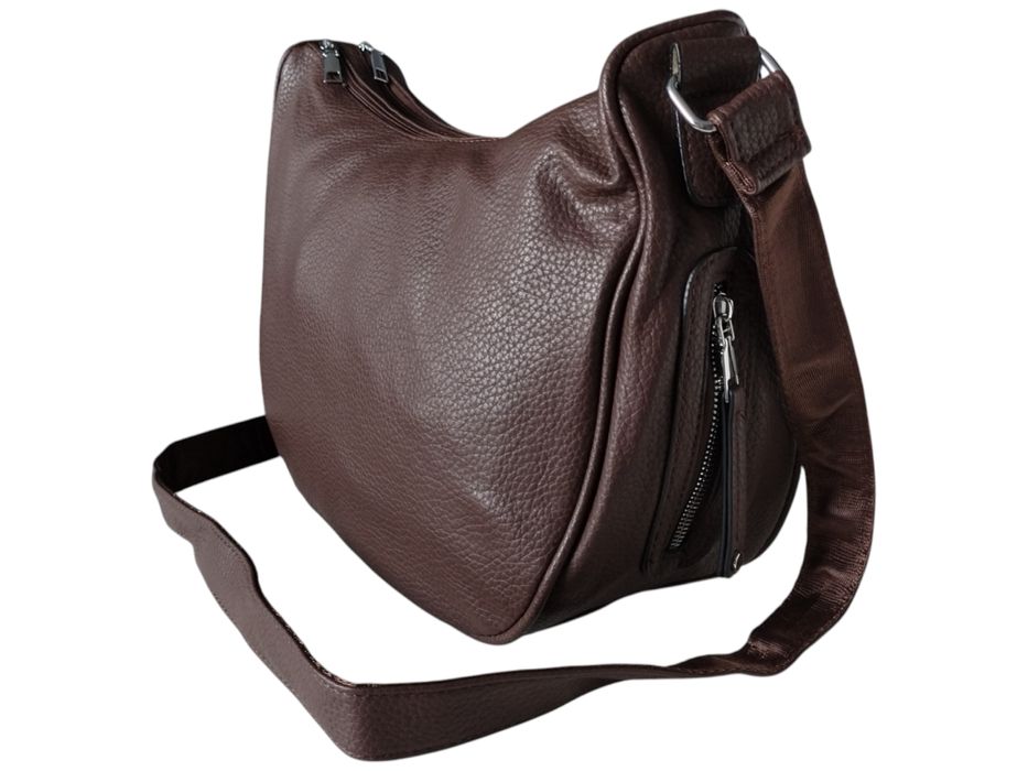 Torebka Damska, Miejska Stylowa Mała Listonoszkaę, Kolor Brązowy