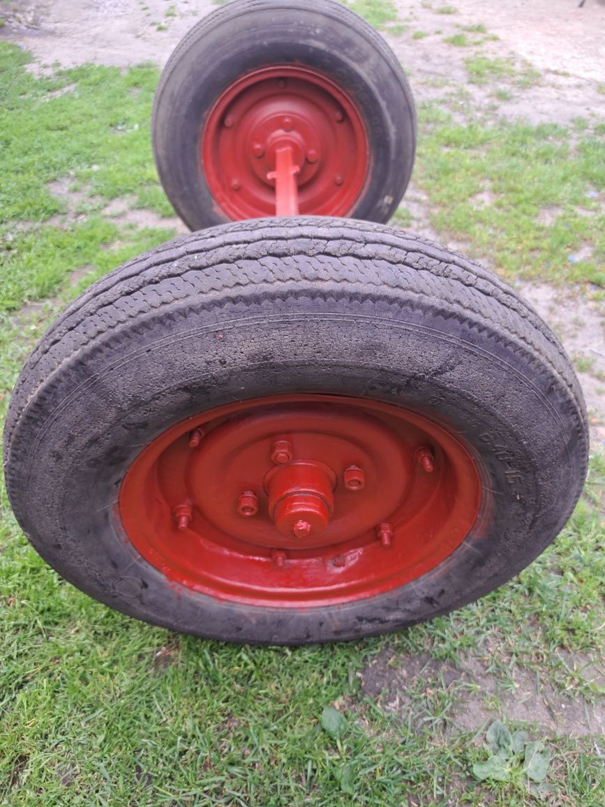 Oś  od wozu koła  7.50 R 20 , 6.50 R 16 C / 6.0 R 15, przyczepki