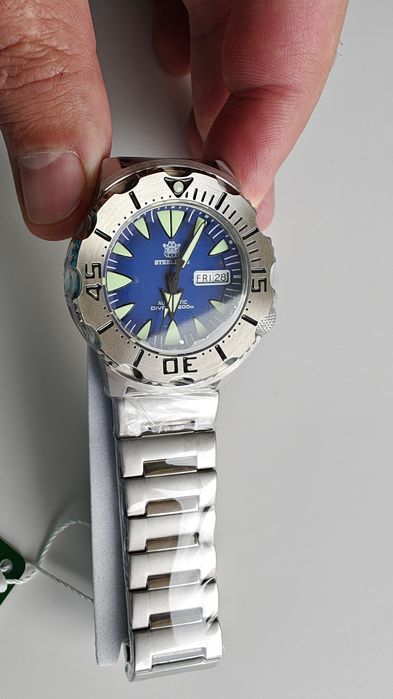 Годинник дайвер з автопідзаводом Steeldive SD1984 200m Monster Seiko
