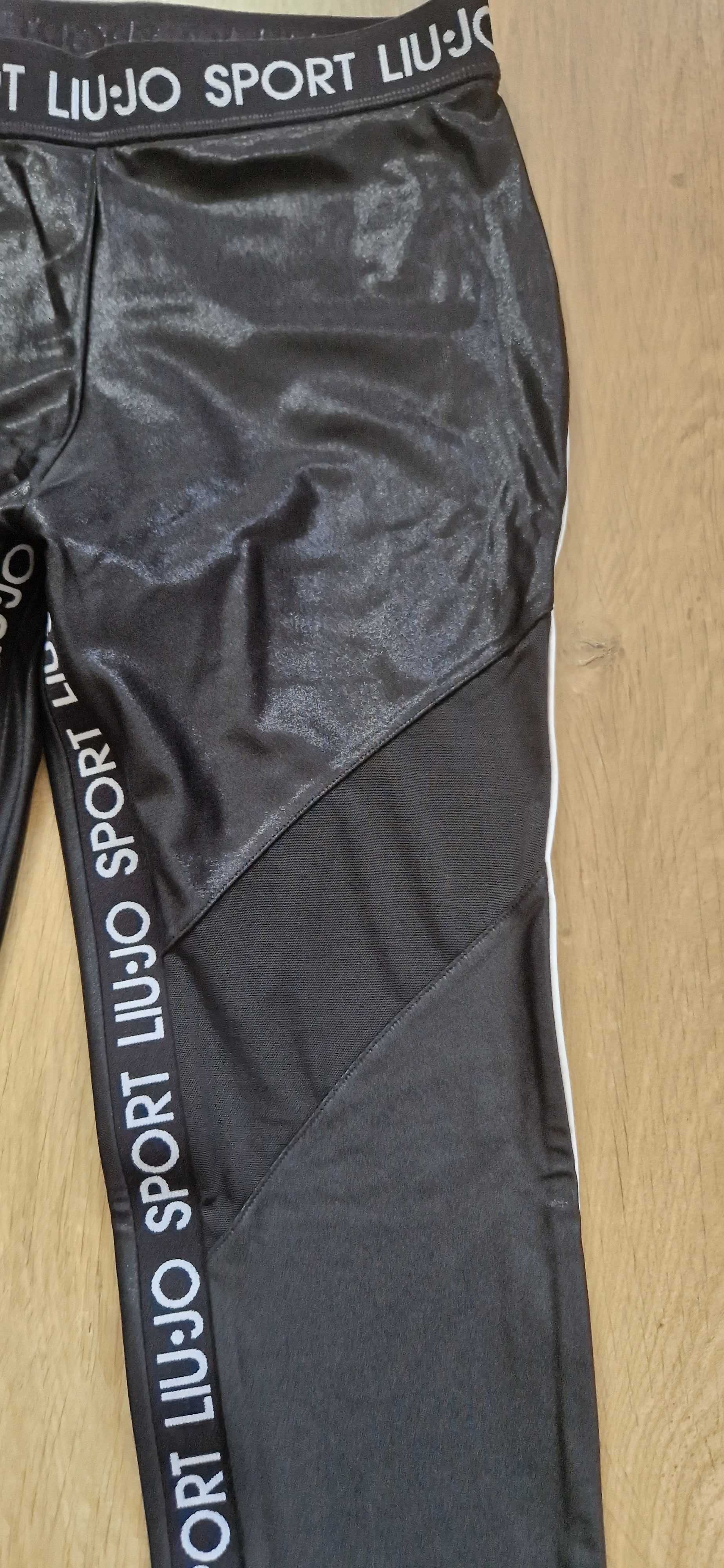 Legginsy czarne Liu Jo rozm. S stan bdb