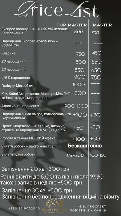 Нарощення вій будь якої складності від 400 грн.