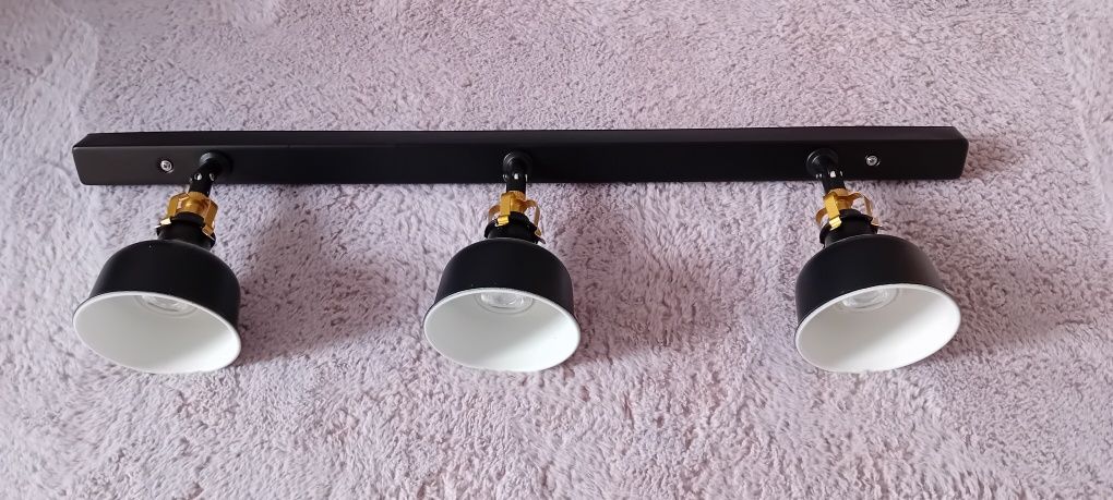 Ikea ranarp lampa sufitowa 3 reflektory