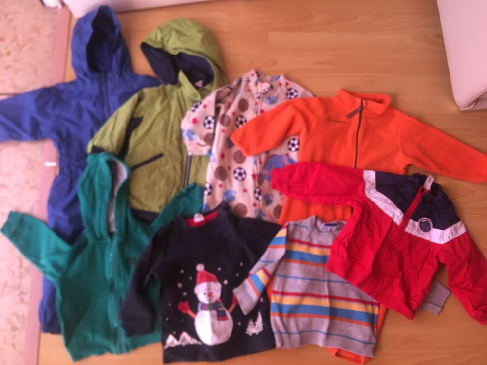 Lote roupas menino 12-18 meses inverno 22 peças