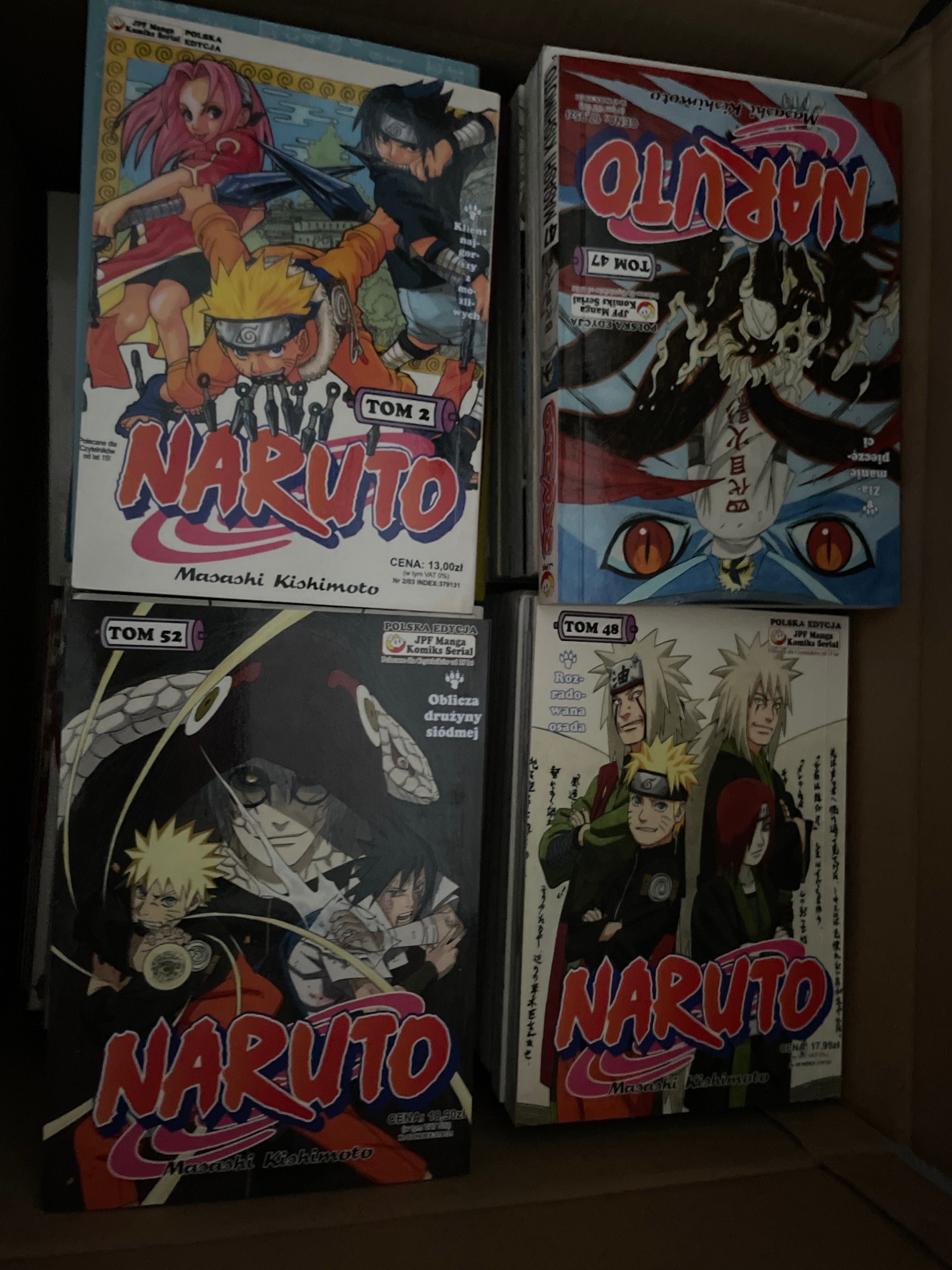 Manga Naruto tom 1-58