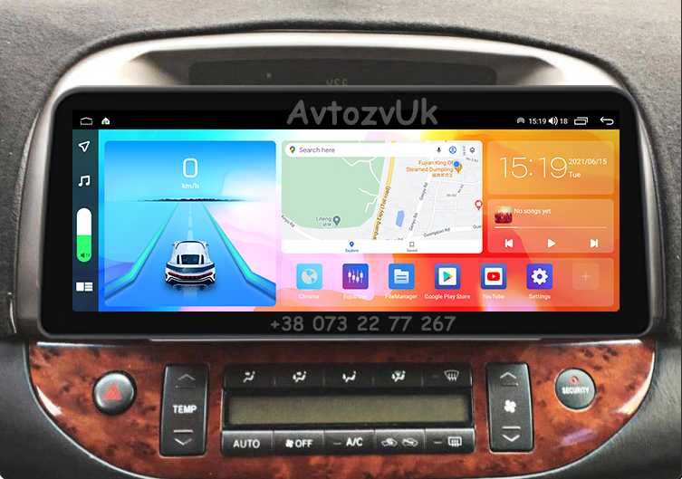 Магнитола AVENSIS Т25 Toyota CAMRY 30 Авенсис T250 т25 Android CarPlay