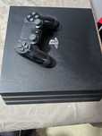 Ps4 Pro 4k com comando e cabos