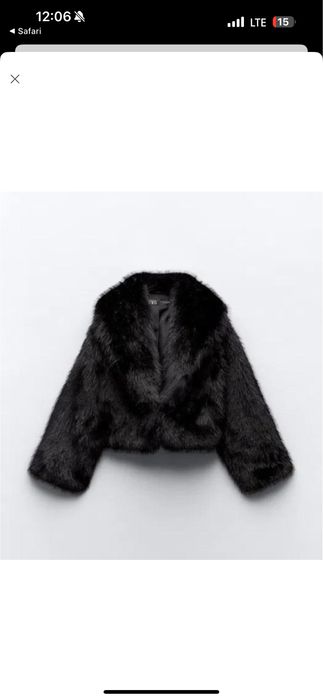 Шуба Zara оригінал