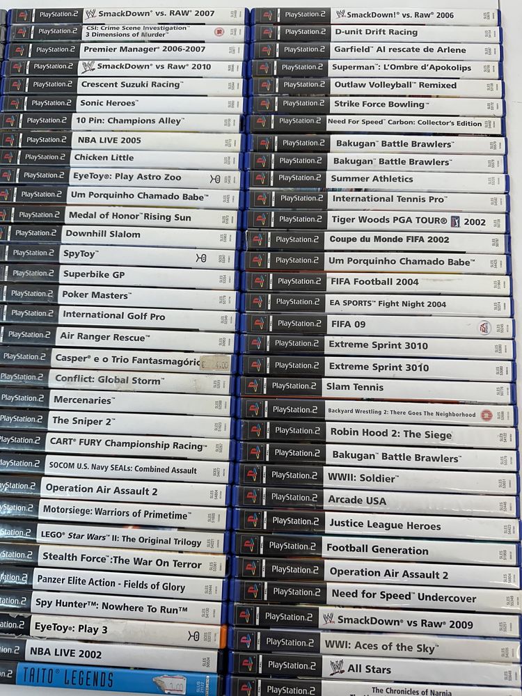 Jogos playstation 2 usados