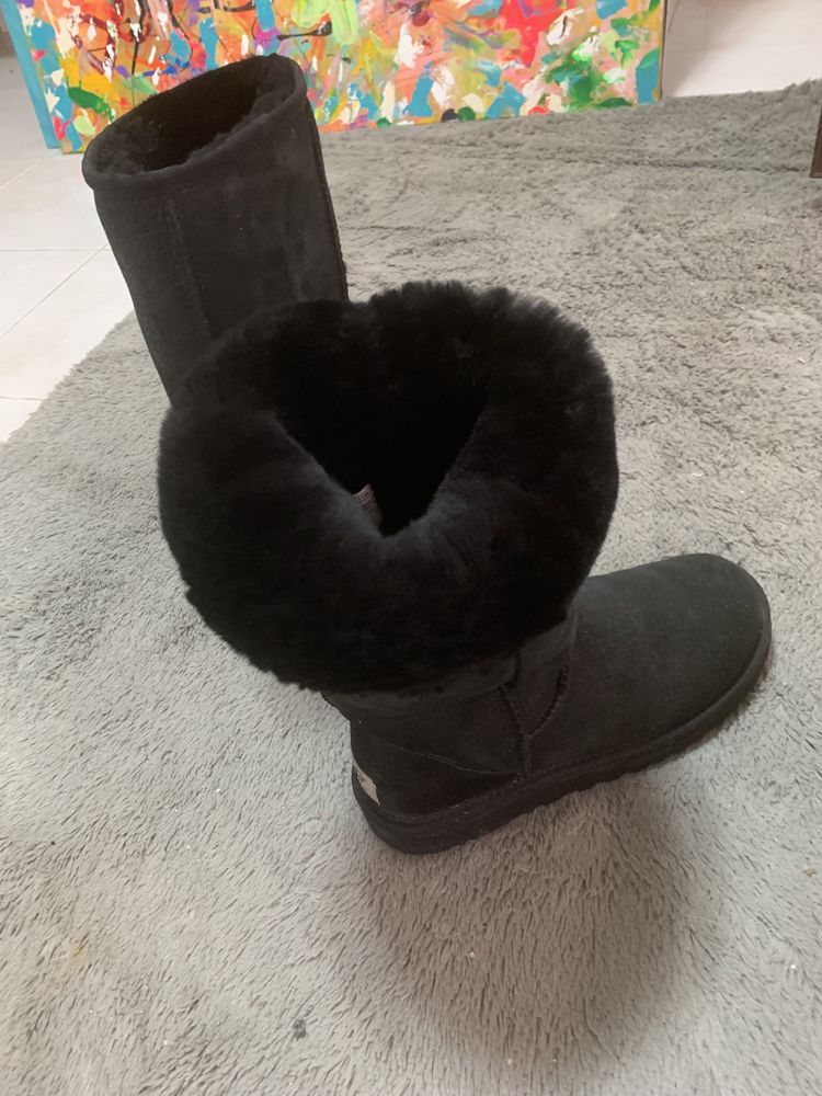 Botas de Senhora, Marca UGG, n 38, cor, preto