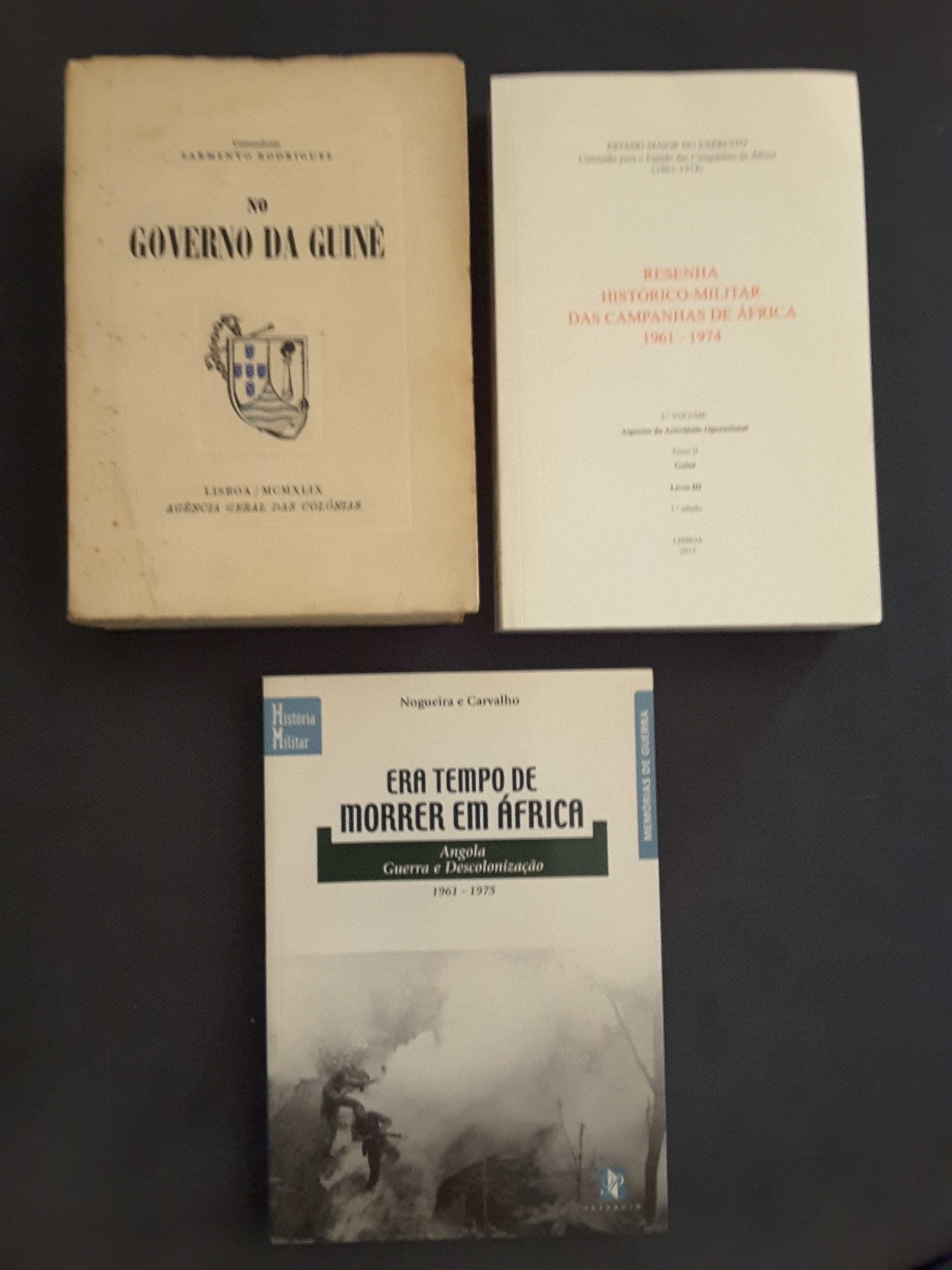 No Governo da Guiné/ Guerra na Guiné/ Tempo de Morrer em África
