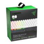 Razer Phantom / White / Black / Green Keycaps , czarne białe zielone
