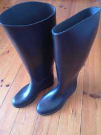 botas de montar borracha n.37