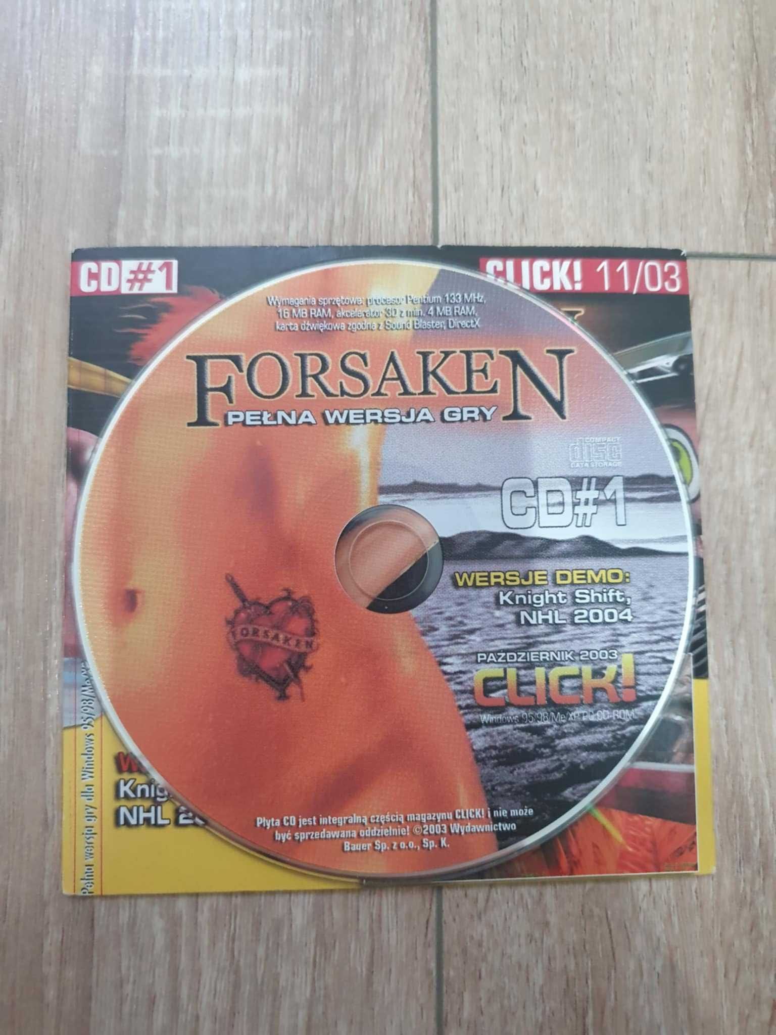 Click! 11/2003 Forsaken #1 CD