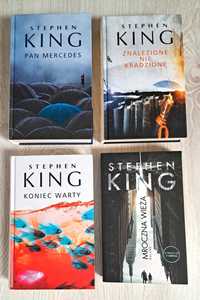 4x Stephen King Pan Mercedes Znalezione nie kradzione Koniec warty