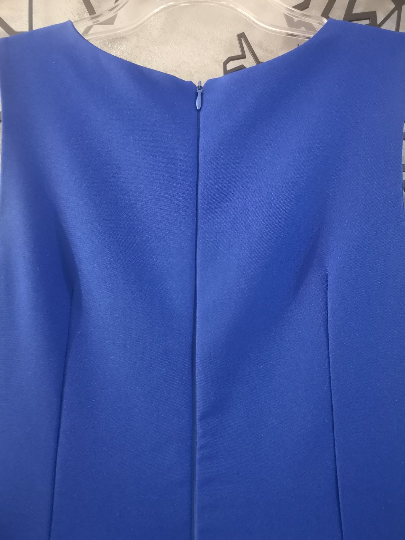 Bicotone, kobaltowa sukienka rozmiar 36