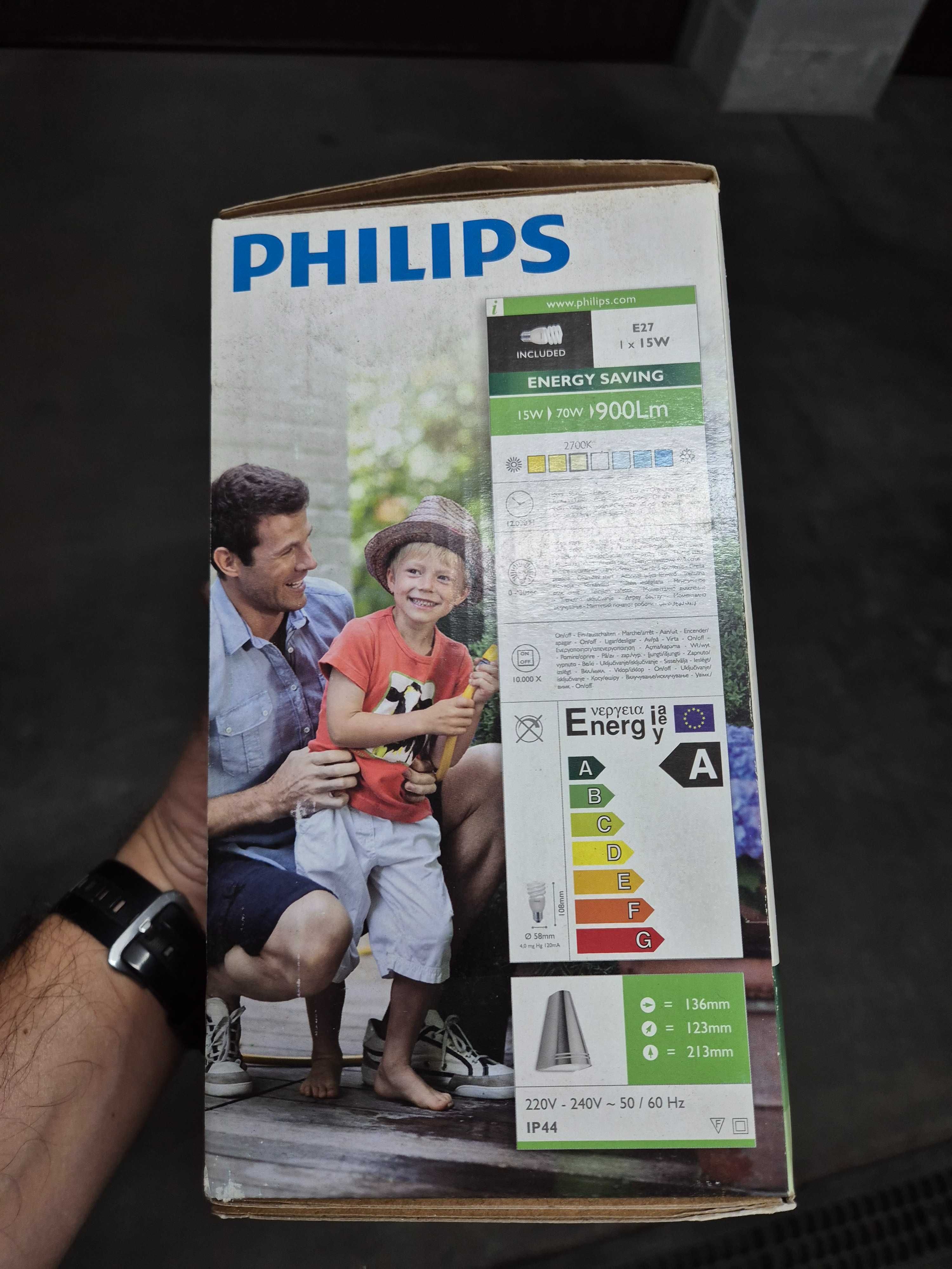 Kinkiet zewnętrzny Philips