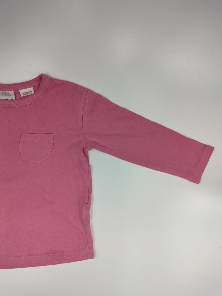 koszulka t-shirt bluzka z kieszenią basic Zara Kids r 92