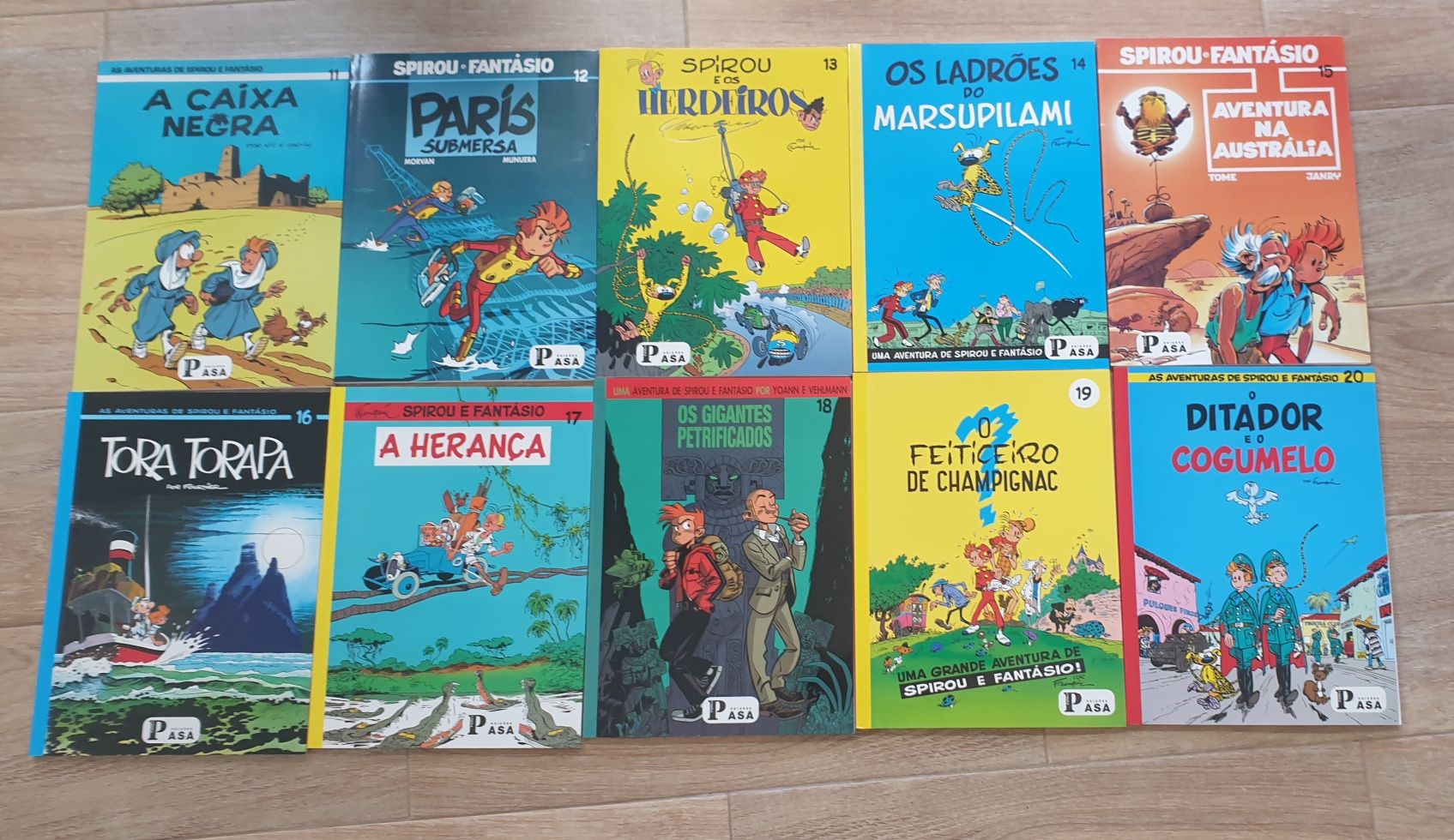 As aventuras de spirou e fantásico colecção completa