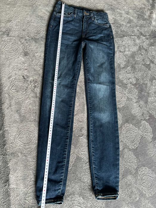 jeansy spodnie 146