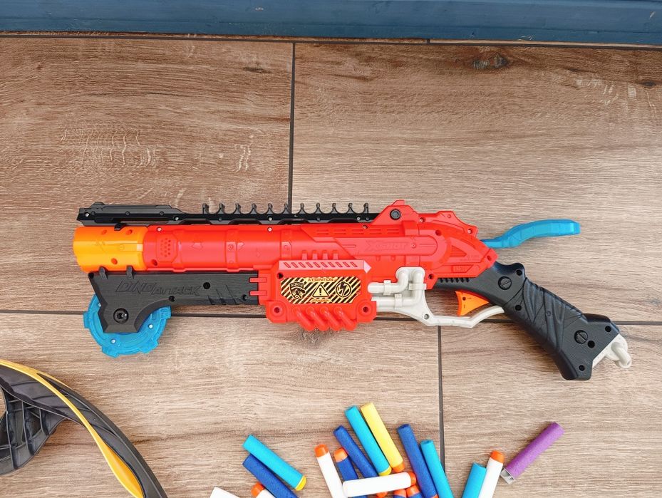 Zestaw NERF - 3 sztuki i naboje