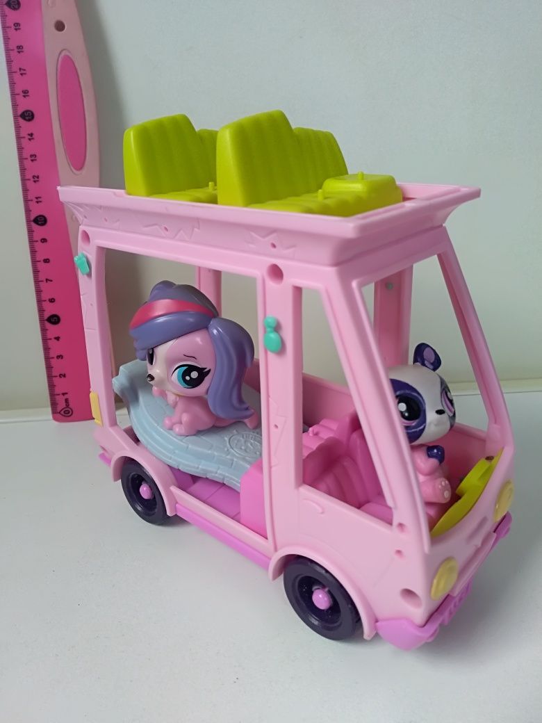 Hasbro LPS автобус фігурки меблі за все