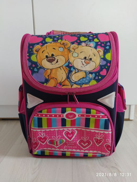 Портфель, школьный рюкзак для девочки