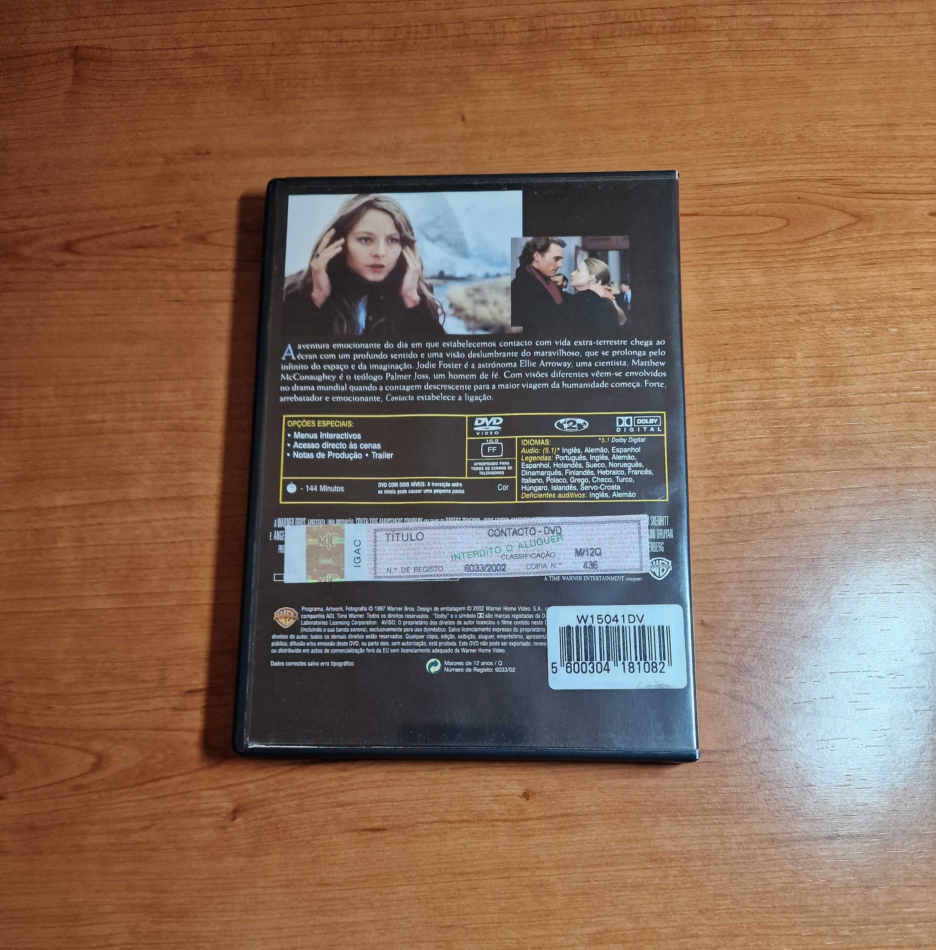 CONTACTO - Edição Especial (Jodie Foster/Matthew McConaughey)