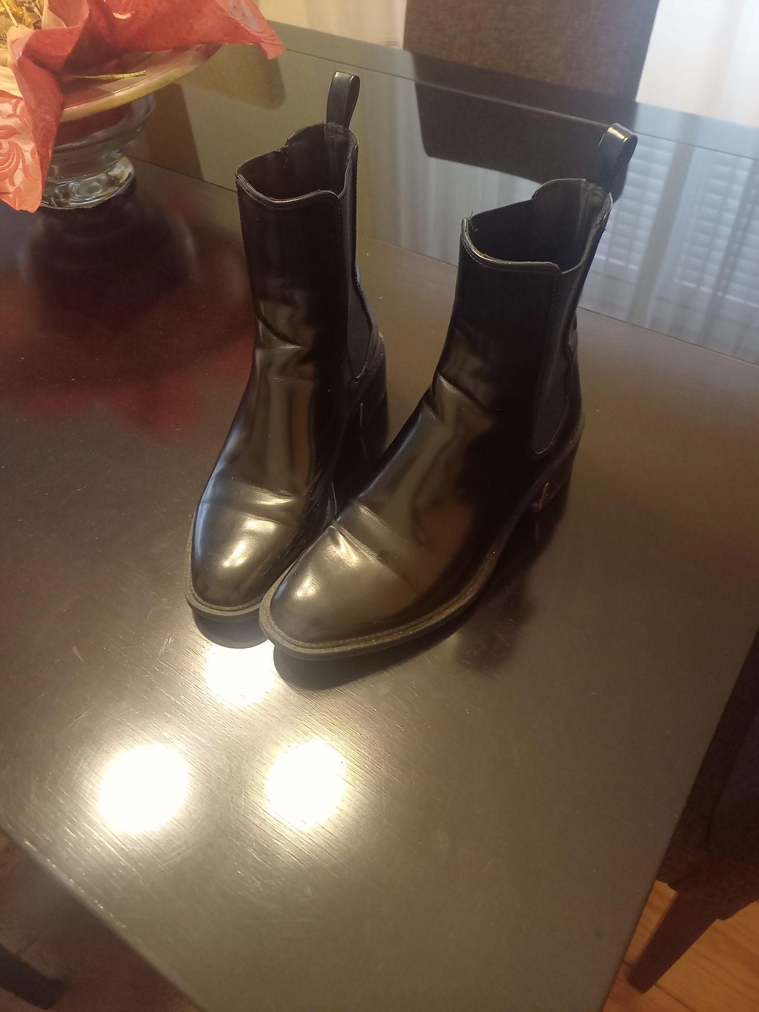 Botas pretas Zara