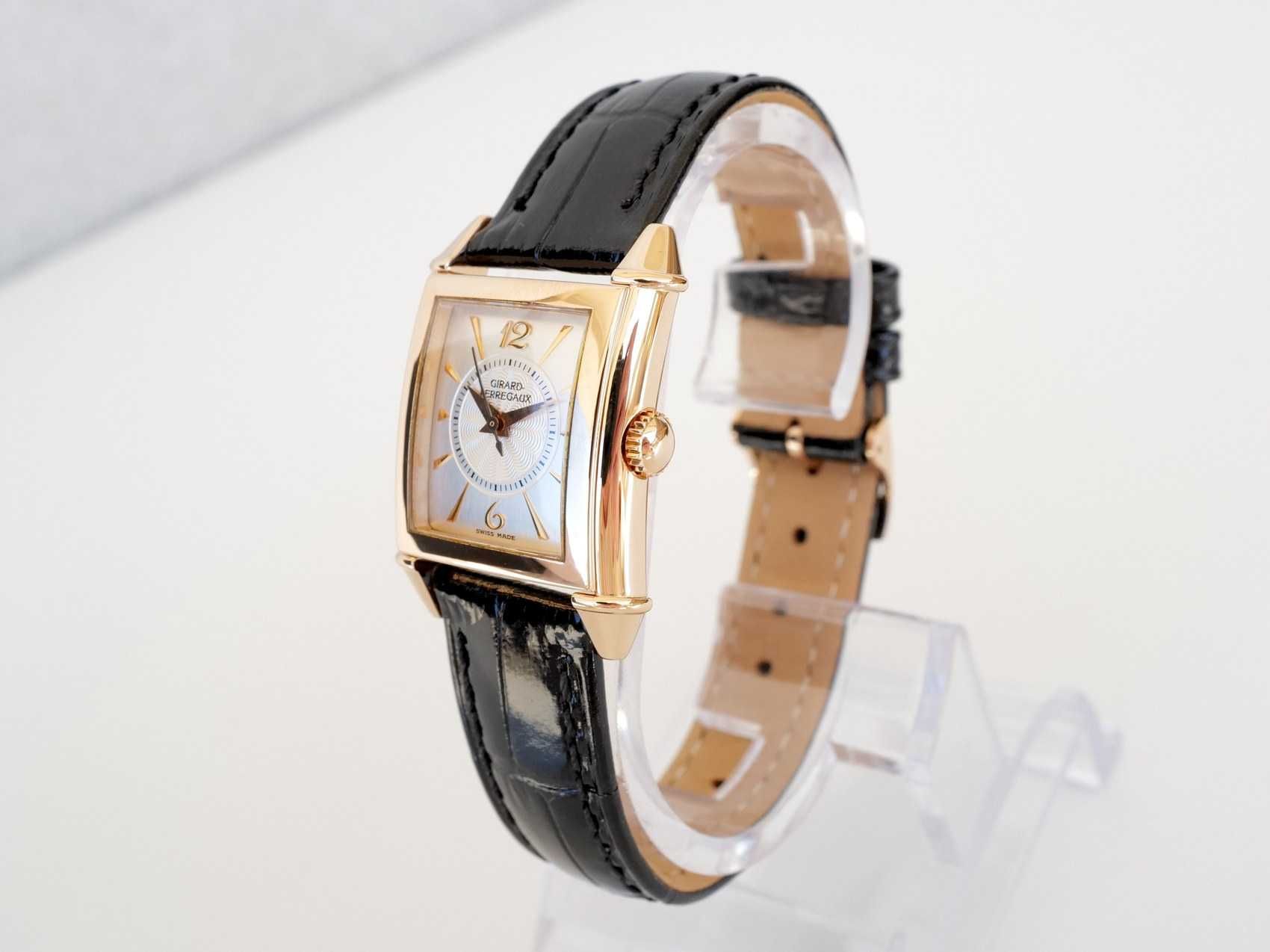 Girard Perregaux Vintage 1945 Ladies Quartz 18K Rose Gold