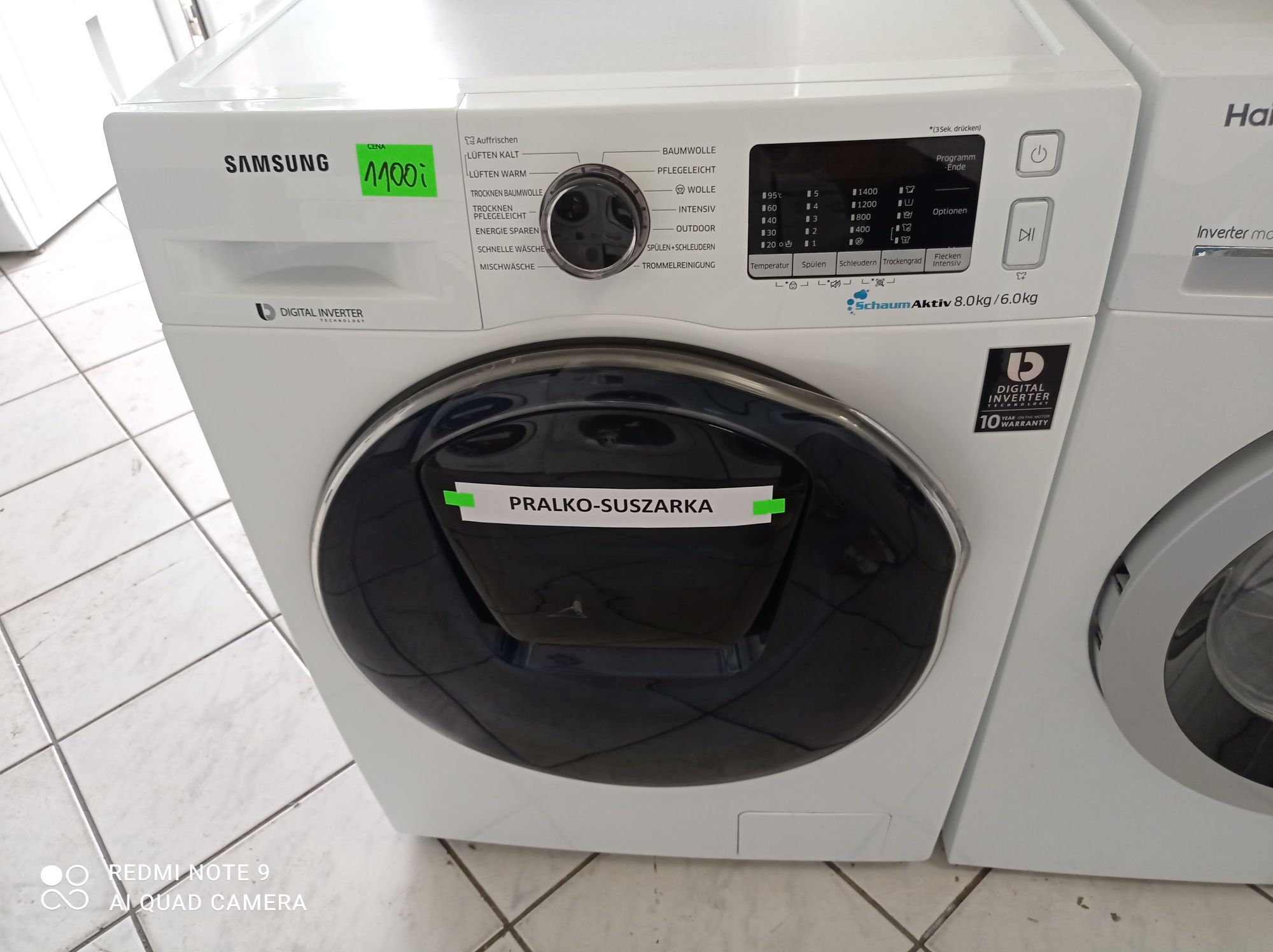 Pralko-suszarka Samsung AddWash! Gwarancja i transport w cenie ‼️