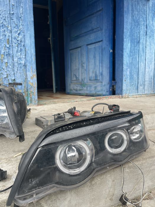 Фары е53 с лампочками